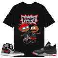 Real Homies, Shirt to match A J 1 High Zoom CMFT 2 Fire Red Cement Grey, A J 4 Bred, Shirt to matching Sneaker Hoodie,...
