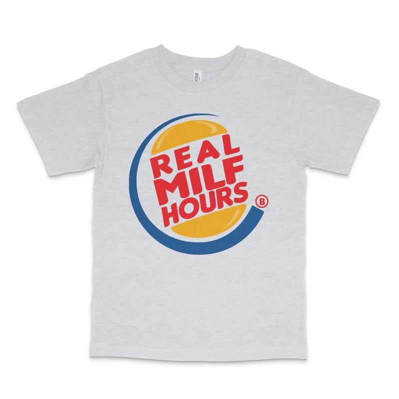 Real Milf Hours Custom Printed T-Shirt Billy is Terrible Hoodie, Sweatshirt | GrindPrints.com