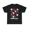 Red Block Pattern T-Shirt Online Gaming Inspired Graphic Tee Hoodie, Sweatshirt | GrindPrints.com