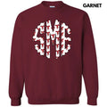 Red Bow Coquette Monogram Sweatshirt 'NLB' T-Shirts, Hoodie | GrindPrints.com