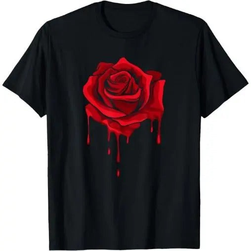 Red Melting Rose Garden Gardener Botanist Flowers Rose Made USA T-Shirts, Hoodie, Sweatshirt