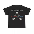 Red Pill or Blue Pill Heavy Cotton Tee, Retro 90s Graphic T-shirt, Funny Dumb Tee, Meme Shirt, Menswear Womenswear...