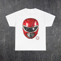 Red Power Ranger MMPR Tee Decoration Unisex Menswear Cotton T-Shirt Hoodie, Sweatshirt | GrindPrints.com