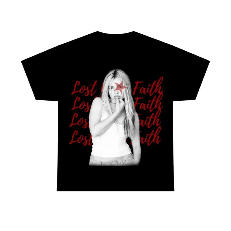 Red Star Lostyourfaith Tee Shirt, Avaaa Gift Fans Tee Cotton Fabric Hoodie, Sweatshirt | GrindPrints.com