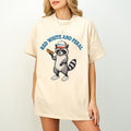 Red White And Feral T-Shirt, Funny USA Shirt, Funny Raccoon Shirt , 4th Of July T-Shirt, Feral T-Shirt, Hotdog Raccoon...
