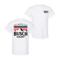 Red White Busch Light 2 Sided 2 Sided Shirt T-Shirts, Hoodie, Sweatshirt