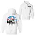 Red, White, and Busch Light 2-Sided Graphic Hoodie, T-Shirt & Sweatshirt