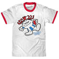 Hawaiian Punch Ringer T-Shirt - White/Red Hoodie, Sweatshirt | GrindPrints.com