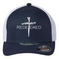 Redeemed Jesus Christ Died For My Sins 3 Nails Cross Christian Catholic Flexfit Unipanel Trucker Cap T-Shirts, Hoodie,...