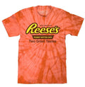 Reese's Peanut Butter Cup Tie Dye T-Shirt - Orange Spider Hoodie, Sweatshirt | GrindPrints.com