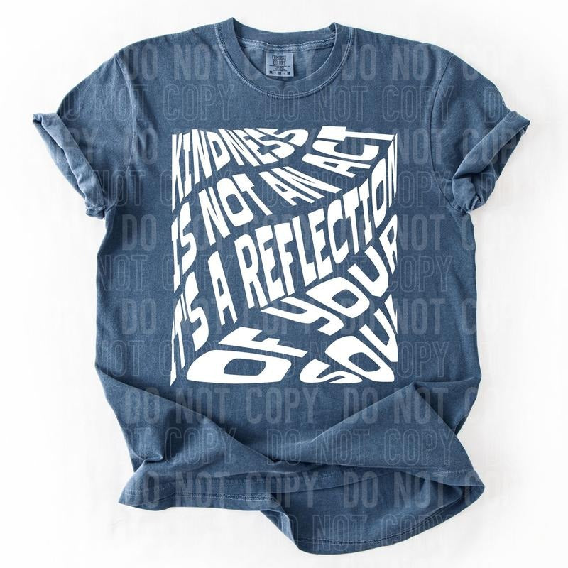 Reflection of Your Soul DTF Transfers - THIS IS NOT A SHIRT Hoodie, Sweatshirt | GrindPrints.com