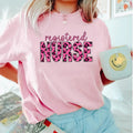 Registered Nurse Leopard Cute RN Shirt Nurses Valentine Nurse T-Shirts, Hoodie, Sweatshirt