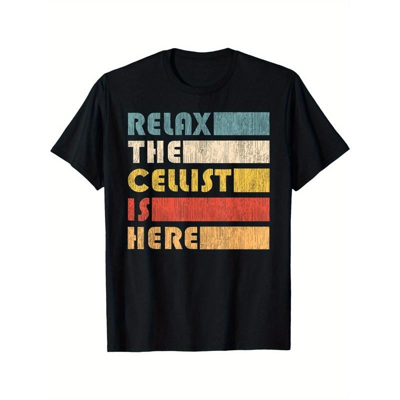 Relax. Here comes the cellist. T-shirt for the cellist Made in USA Hoodie, Sweatshirt | GrindPrints.com