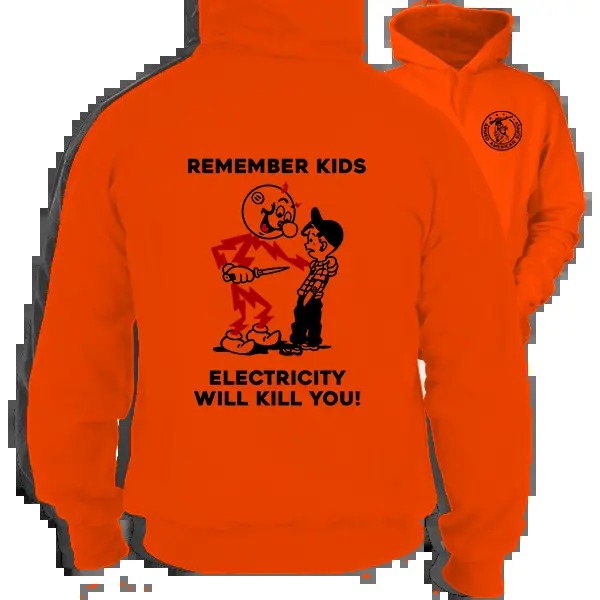 Remember Safety Orange Work Gear Cotton Poly Blend Funny Sarcastic Blue Collar Worker Fabric Menswear T-Shirts, Hoodie, Sweatshirt
