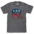 Republican Elephant T-Shirt - Gray Hoodie, Sweatshirt | GrindPrints.com