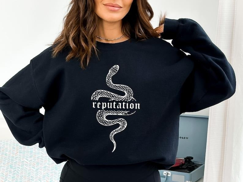 Reputation Snake Shirt and Sweatshirt, Rep Snake Shirt, Concert Hoodie and Sweater; T-shirt | GrindPrints.com