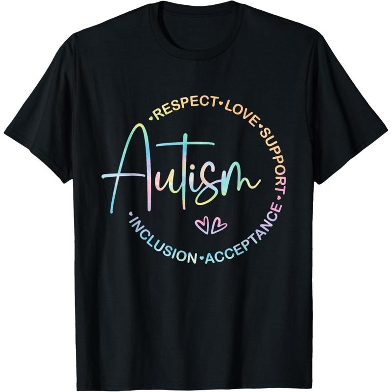 Respect Love Support Autism Awareness Month Women Men T-Shirt Hoodie, Sweatshirt | GrindPrints.com
