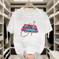 Retro - Vibe Cotton T - shirt |   Fun Cassette Tape Print for Casual Gatherings Hoodie, Sweatshirt | GrindPrints.com