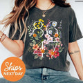 Retro 8647 Floral Anti #Trurmp Shirt, Democrat Liberal Pro Immigration, Subtle Anti ICE, Anti MAGA Republican Fascism Tee...