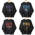 Retro 90s Football Game Day Sweatshirt, 90s Vintage 1960 Football Shirt, Classic Black Unisex Team Fan Gift, Menswear...