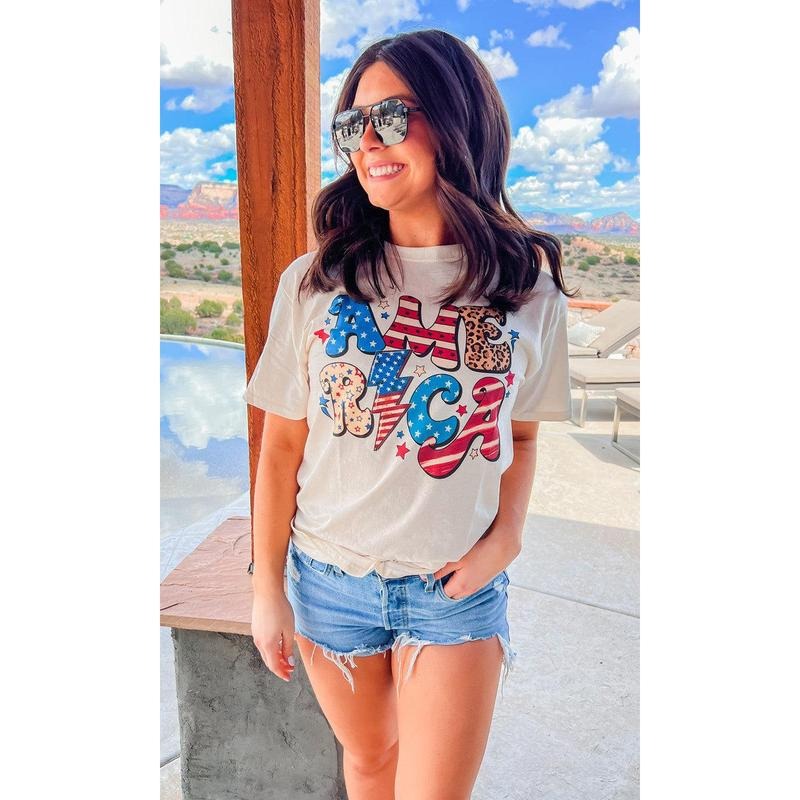 Retro America Graphic T-Shirt Hoodie, Sweatshirt | GrindPrints.com