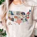 Retro America USA Map Shirt, God say you are Shirt, Bible Verse Shirt, 4th Of July Shirt, USA Flag, American Shirt,...