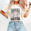 Retro Baseball Sister T-Shirt, Baseball T-Shirt, Sports T-Shirt Hoodie, Sweatshirt | GrindPrints.com