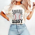 Retro Baseball Sister T-Shirt, Baseball T-Shirt, Sports T-Shirt, Baseball Sissy T-Shirt Hoodie, Sweatshirt | GrindPrints.com