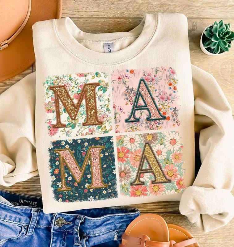 Retro Boho Mama Faux Sequins Boho Mama  Best Price T-Shirts, Hoodie, Sweatshirt | GrindPrints.com