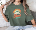 Retro Book Vibes Comfort colors Tee shirt Hoodie, Sweatshirt | GrindPrints.com