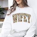 Retro Camo Wifey Bow Sweatshirt, Wifey Camouflage Tee, Old Camo Wifey Coquette Bow Shirt, Vintage Camo Wifey Gift Hoodie