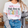 Retro Checkered Last Day of School Shirt, Teacher Graphic Shirt, Back To School, Gift For Teacher, Teaching Appriciate...