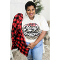 Retro Cheetah Merry Christmas T-Shirt Hoodie, Sweatshirt | GrindPrints.com