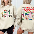 Retro Christmas Movie Story Sweatshirt, Christmas 90's Movie Shirt, Christmas Movie Shirt, Friends Funny Xmas, Perfect...
