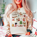 Retro Christmas Sweatshirt, It's the Most Wonderful Time Shirt, Vintage Christmas Hoodie, Trendy Holiday Sweatshirt, Cute...