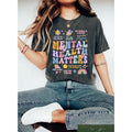 Retro Comfort Mental Health Matters Shirt, Mental Health Shirts, Women Inspirational Shirts, Inspirational Gifts, Therapy...