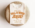 Retro Fall Religious Sweatshirt,  Are You Fall-O-Ween Jesus, Womens Christian Shirt, Bible Matthew Shirt, Cotton Round...