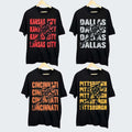 Retro Football All Teams Dark Heather Classic T-shirt, Vintage Football Shirt All Teams, Gifts For Football Fan Hoodie,...