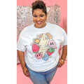 Retro Fruity Summer Adult White Shirt Hoodie, Sweatshirt | GrindPrints.com