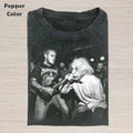 Retro Funny Vintage Graphic Tee, Albert Einstein Singing T-Shirt, Unisex Meme Cringe Funny Dumb Shirt, Menswear...