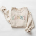 Retro Gammy Sweatshirt - Gift For Grandma - New Gammy Mothers Day Nana Shirt