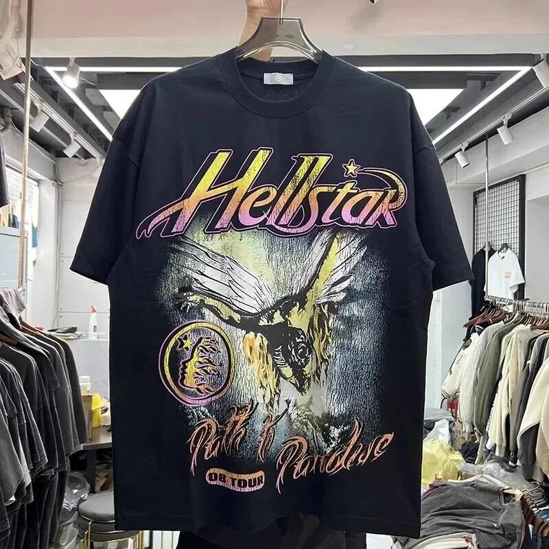 Retro H*llstar graphic short sleeve Shirt unisex men women S-5XL Hoodie, Sweatshirt | GrindPrints.com