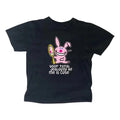 Retro Happy Bunny Baby Tee, Y2k Top Women Streetwear, Gothic Emo Girl Top, Scene Clothing 2000s, Casual Cotton Short...
