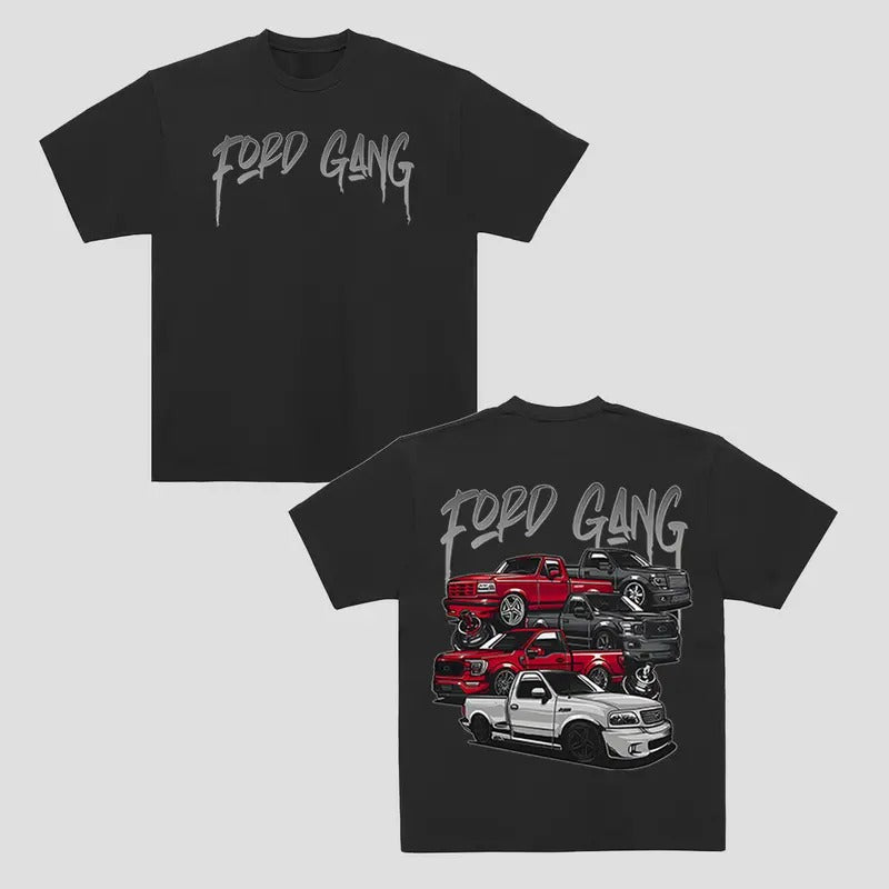 Retro Heavy Limited Ford Gang 2-Sided T-Shirt For Men For Women Hoodie, Sweatshirt | GrindPrints.com