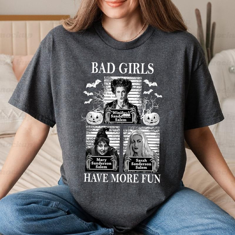 Retro Hocus Pocus T-Shirt, Sanderson Sisters Sweatshirt, Trick or Treat T-Shirt, Spooky Season Hoodie | GrindPrints.com