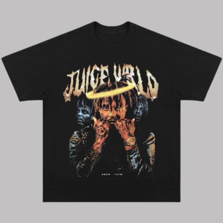 Retro JU1C3 VVRLD T-Shirt, JU1C3 VVRLD Vintage Tee, Music Rap Graphic Tees, Sweatshirt, Unisex Shirt Menswear Womenswear...