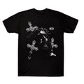 Retro Jesus Cross Graphic Print Acid Washed T-Shirt Cotton Unisex Graphic Tees, Crew Neck, Size S- 3XL, Menswear Top,...