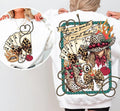Retro Leopard Western Country Sweatshirt, Life is a Gamble Sweatshirt, Wild West Gifts, Retro Cowgirl Sweatshirt,...