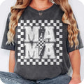 Retro Mama Checkered T-Shirt, Retro Mama T-Shirt, Mothers Day, Mama shirt design T-Shirt, Retro Mama Checker T-Shirt,...