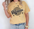 Retro Mama Shirt Mama Tshirt Checkered Mama T-shirt Gift For Mom Mother's Day Gift Mama Shirt For Mom New Mom Gift Mama...